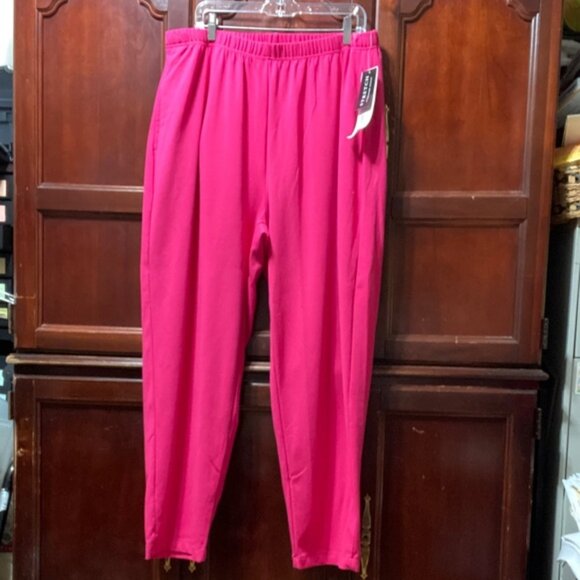 Josephine Chaus vintage plus size 3X Azalea Elastic Waist Pants - Picture 1 of 16